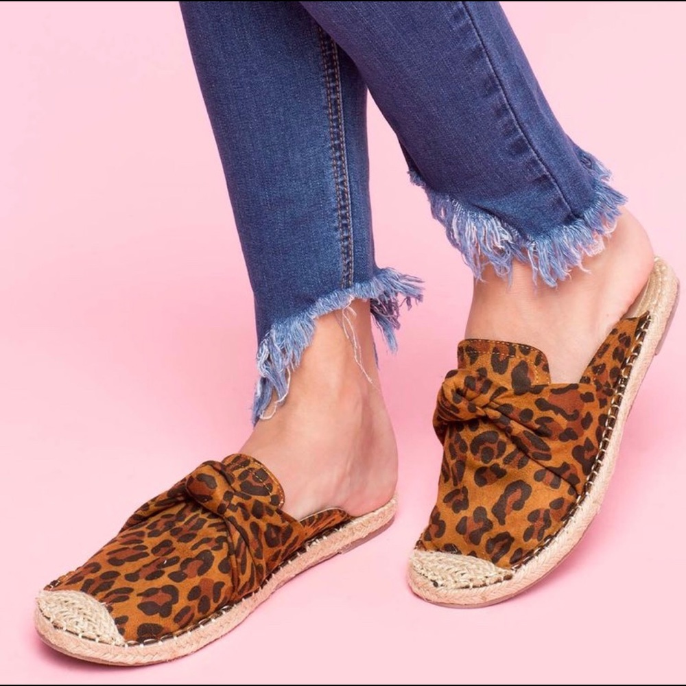 Leopard Mules